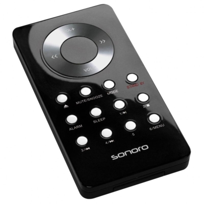 Sort mediaafspiller til smartphone